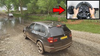 Forza Horizon 4 BMW X5 M (Steering Wheel + Paddle Shifter) OFF-ROAD Gameplay