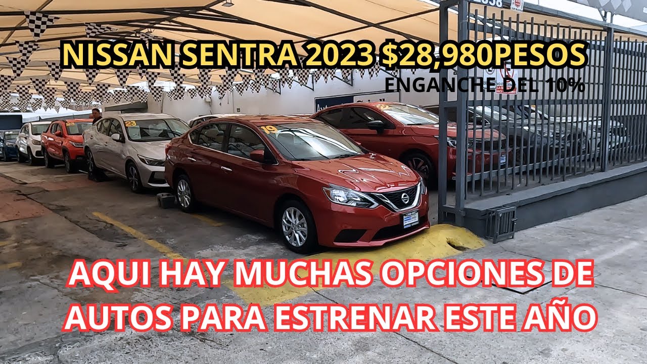 Autos que puedes comprar a credito con enganches baratos