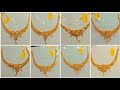 Gold necklace design with weight and price/Light weight gold necklace design under 5 Grams ||
