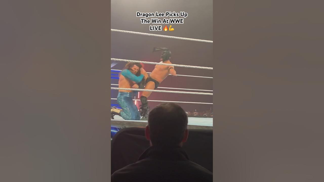 Dragon Lee Picks Up The Win At WWE LIVE In Tupelo, MS! short shorts 