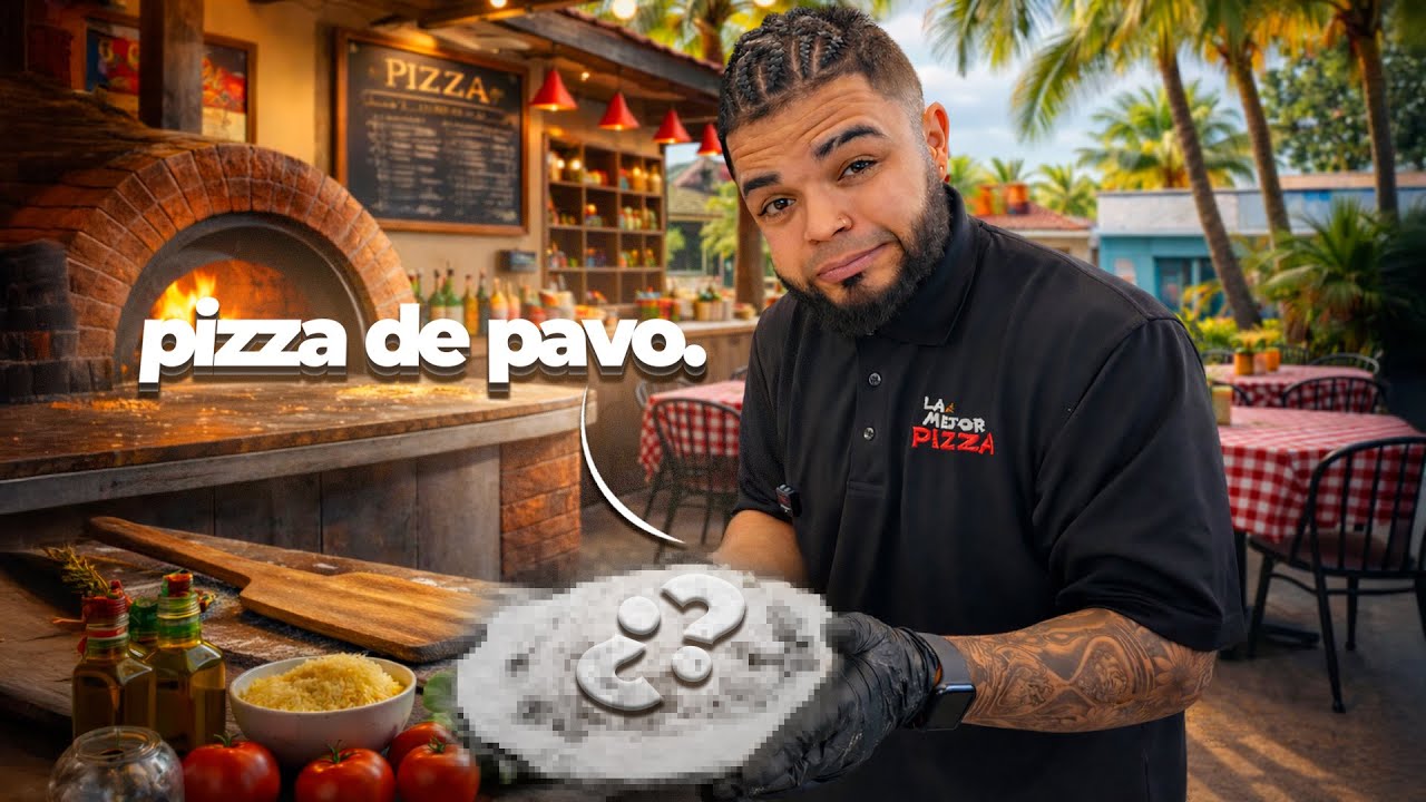 ¿Una PIZZA de PAVO? | Mystery Box de comida