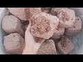 ASMR: please subscribe ❤️ Red dirt with white stone dry tup crumbling💥💥💥🔥🔥🔥