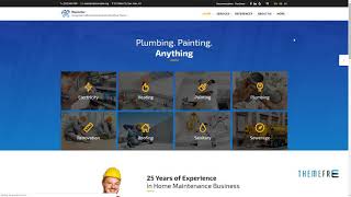 BlueCollar - Handyman and Renovation Business WordPress Theme      Cl
