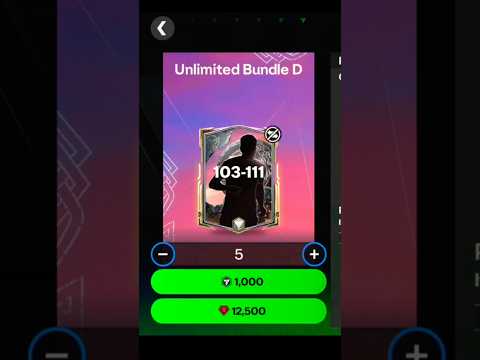 20x Unlimited Bundle π³π₯΅ #fcmobile