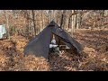 $100 Ultralight Hot Tent Camping.