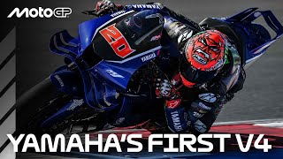 Everything you need to know about Yamaha's V4 engine! 🔎 | MotoGP™ Workshop