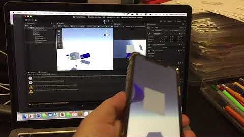 Connecting iPhone to Unity #gamedev #gamedevelopment #gaming