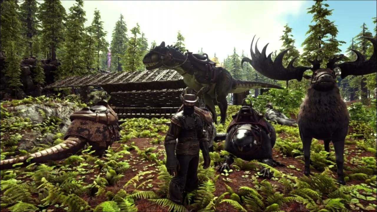 ARK Welche Dinos zum Holz farmen? ARK Survival Elvolved ASM YouTube