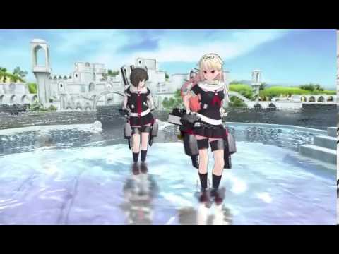 【艦これ】時雨と夕立でPrismHeart【MMD】