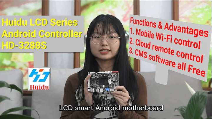 Huidu LCD Android Controller 3288S Functions and Advantages