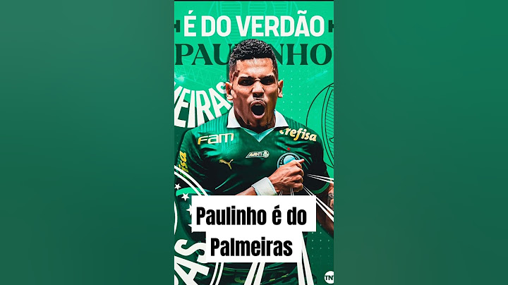 Paulinho é o novo jogador do Palmeiras #palmeiras #paulinho #brasileirao #transferencia #futebol