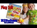 Play Doh Kitchen Creations Ностя и Вова готовят три блюда