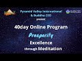 Excellence through Meditation | Pyramid Valley International | Buddha CEO | PMC Valley