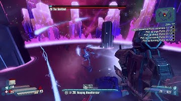 Borderlands: The Pre-Sequel Athena vs The Sentinel Non-Raid Boss NVHM