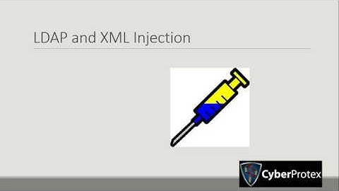 Application Attacks: XSS, SQL, LDAP, and XML Command Injections