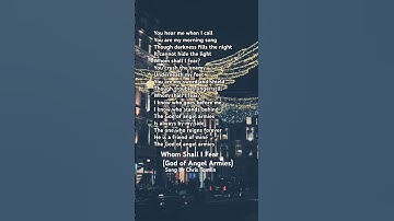 Thumbnail of 🎧Whom Shall I Fear (God of Angel Armies) by Chris Tomlin #week_new_praise #영어찬양 #lyrics #shorts