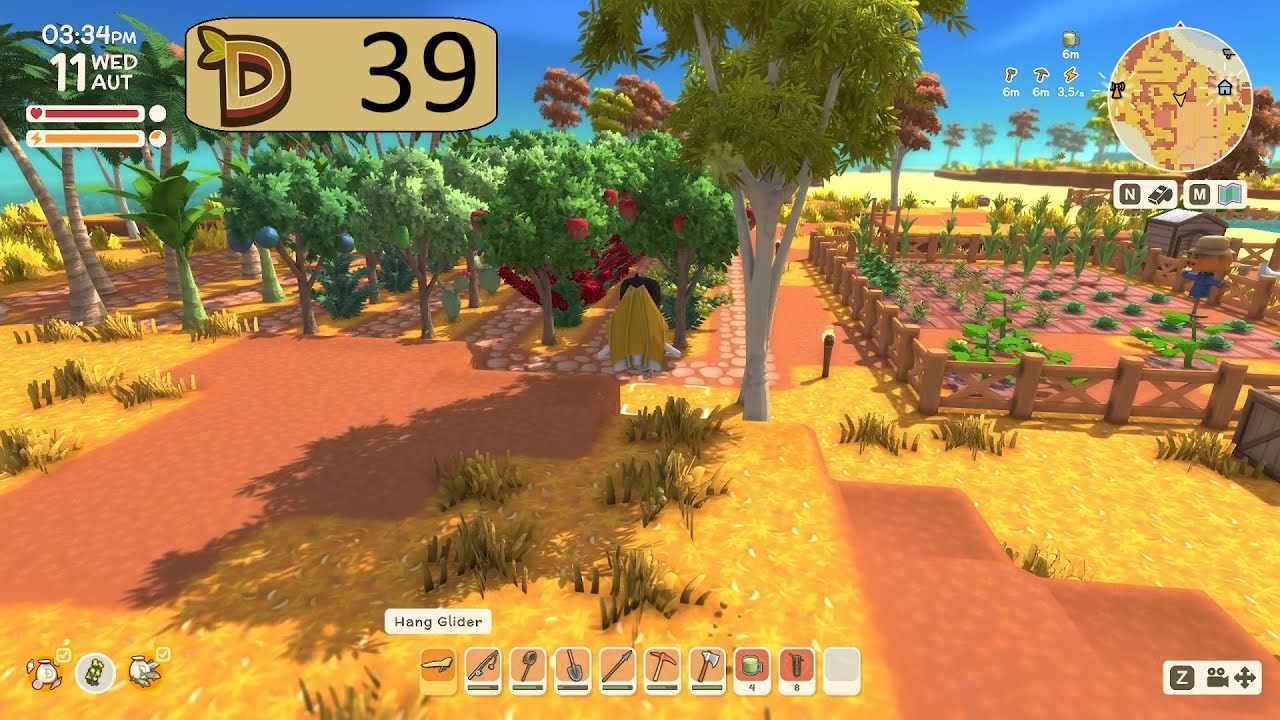 Dinkum - Day 39 - Orchard work - YouTube