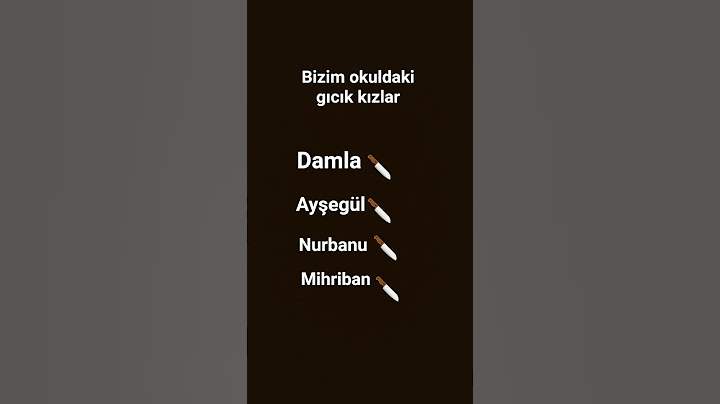 Bizim okuldaki gıcık kızlar tablosu #ytdayibenionecikarnolur
