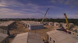 The Villages at Coverley, long-term construction timelapse