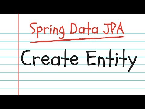 Creating JPA Entities