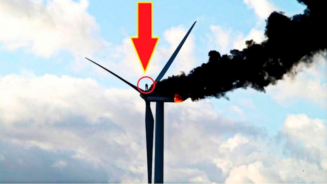 8 Wind Turbine Accidents Caught on Camera YouTube