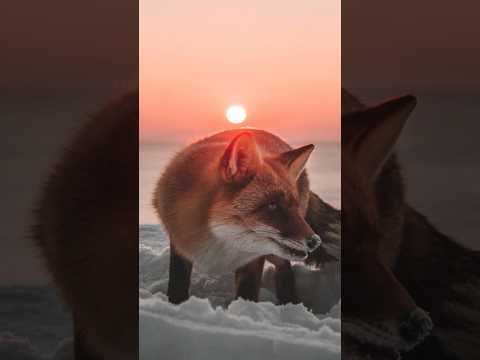Лис обладает инстинктом массового убийства и моногамией! #природа #лиса #хочуфакты