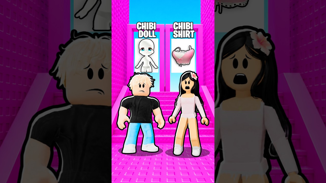 Would You Rather Chibi ROBLOX TOWER… 😱