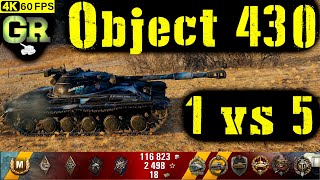 World of Tanks Object 430 Replay - 8 Kills 6.8K DMG(Patch 1.4.0)