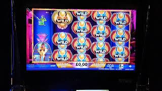 Valley of gold egyptian slot bonus £5 a spin ***NEW SLOT***