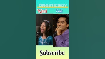 Thumbnail of Mohammad faiz singing performance #shorts