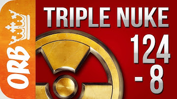 MW2: 124-8 TRIPLE NUKE w/ Different Guns