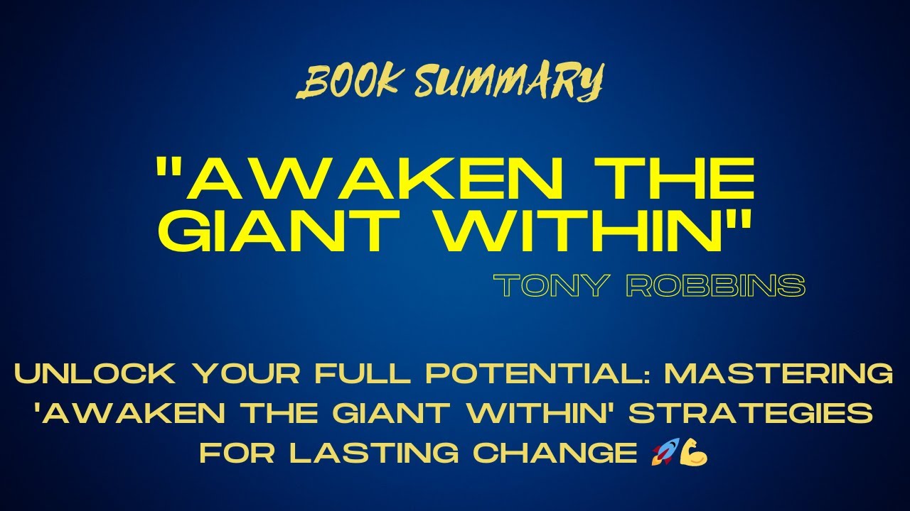 Awaken The Giant Within Chapters www.youtube.com