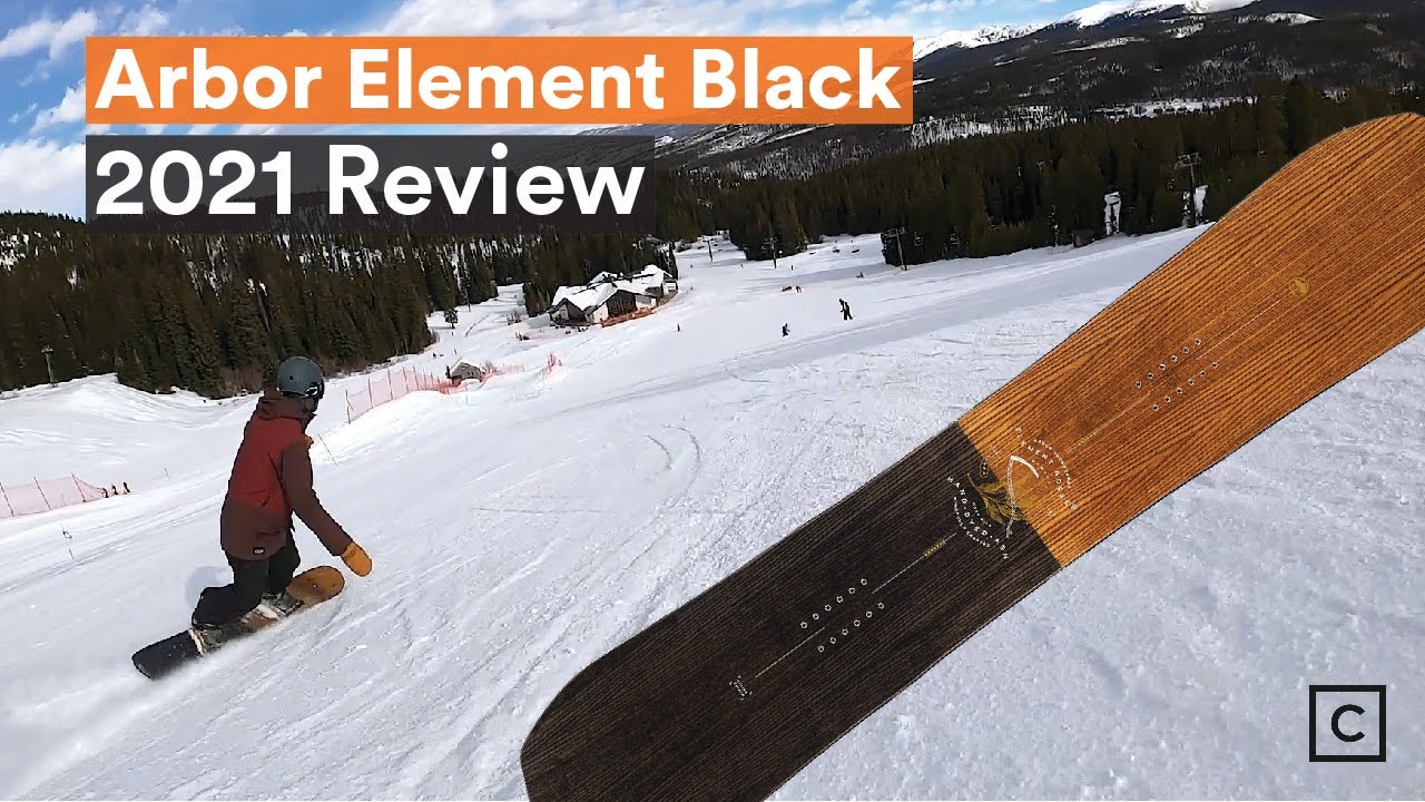 2021 Arbor Element Black Camber Snowboard Review Curated YouTube