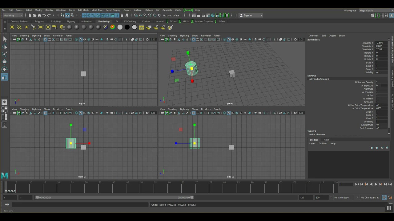 Intro to Animation - 001 - Basics of Maya - YouTube