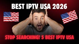 Best IPTV Service USA 2026: Top 5 Ranked (Tested & Reliable)