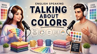 Talking about Colors in English | Easy English Conversation for Beginners