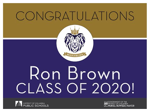 DCPS Class of 2020 Graduation - Ron Brown College Preparatory High School