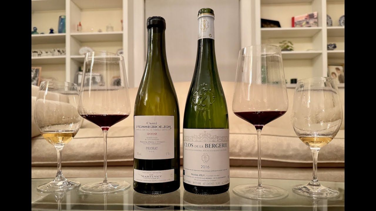 Savennières La Roche aux Moines Clos de la Bergerie 2016 et Mas Martinet Cami Pesseroles 2009