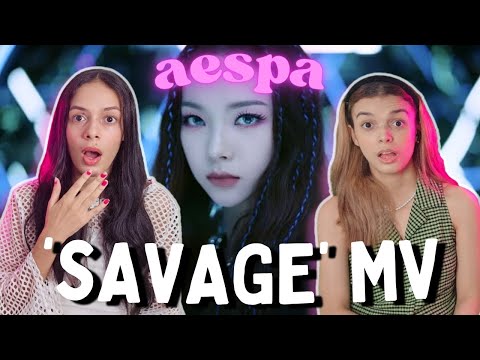 First TIME Reacting to aespa 에스파 Savage MV + Camerawork Guide 