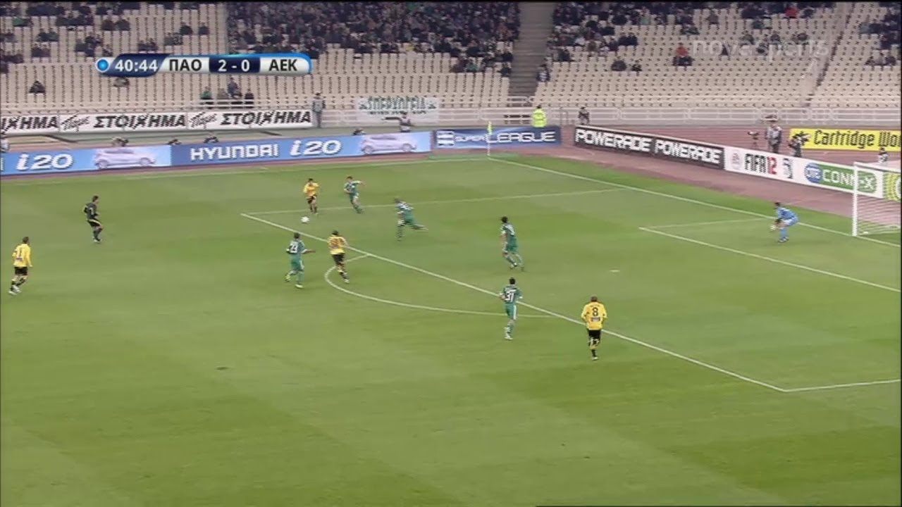 Παναθηναϊκός - ΑΕΚ(3-2), 06/11/2011