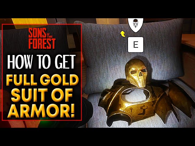 Sons of the Forest armor locations, recipes, and how to get the Golden  Armor