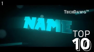 TOP 10 Editable BLENDER Intro Templates | Free Download [BEST OF 2016]