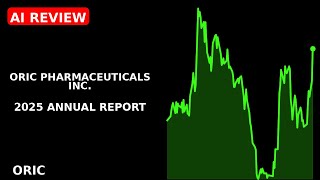 Oric Pharmaceuticals Inc 2025 Annual Report