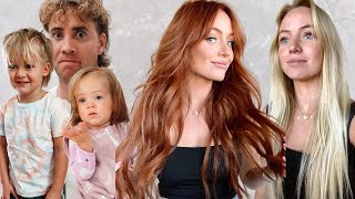 I dyed my hair RED... *My husband and kid's reactions*