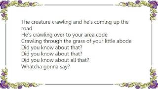 Frank Black - The Creature Crawling Lyrics
