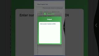 even or odd number program in ruby programming ๐๐ #coding #viral #trending