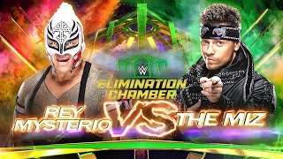 WWE Elimination Chamber 2022 Official Match Card [CUSTOM MADE]