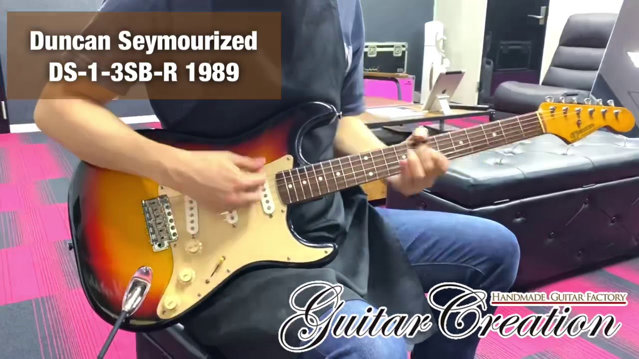 Duncan Seymourized DS-1-3SB-R 1989年製【K&T 60 PICKUPS！】優美音響