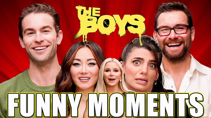 The Boys Season 4 Bloopers And Funny Moments