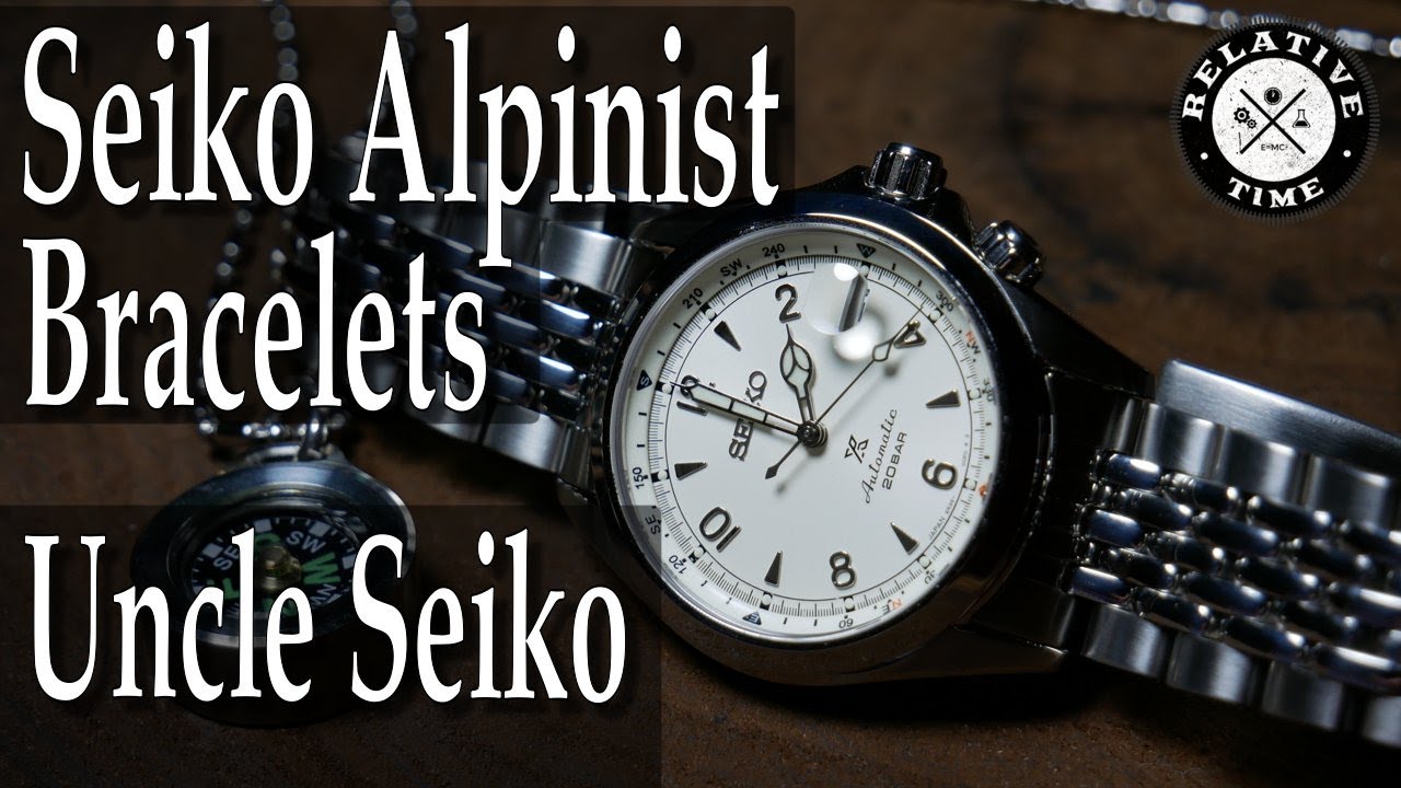 2020 Alpinist Bracelet Review : Uncle Seiko Beads of Rice and President  Style Bracelets - YouTube